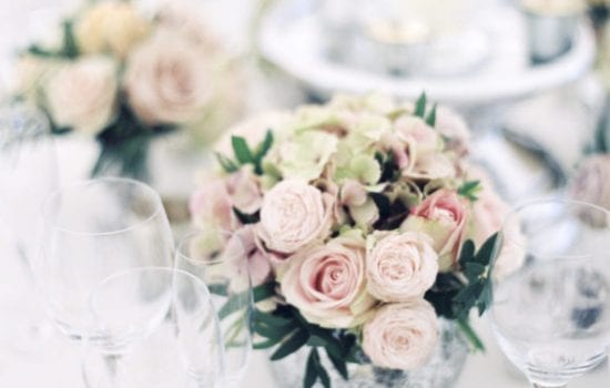 Stonor Florists Emma Walker Table Roses Boquet