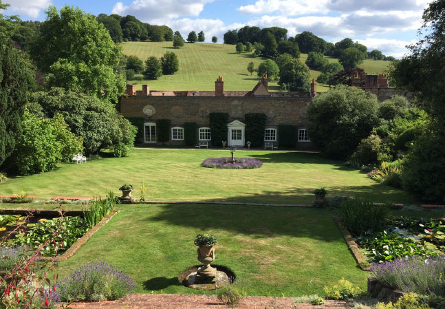 Stonor Manor Front Garden Terrace