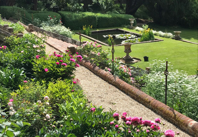 Stonor Manor Lush Garden Path