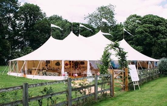 Stonor Manor Papakata Marquee Tent Front