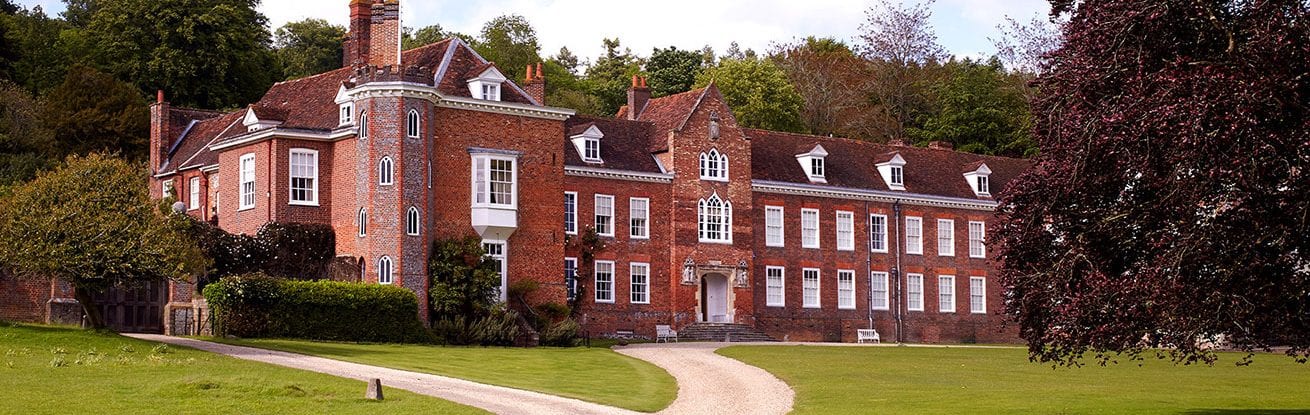 Stonor Manor The House Entrance Driveway Banner