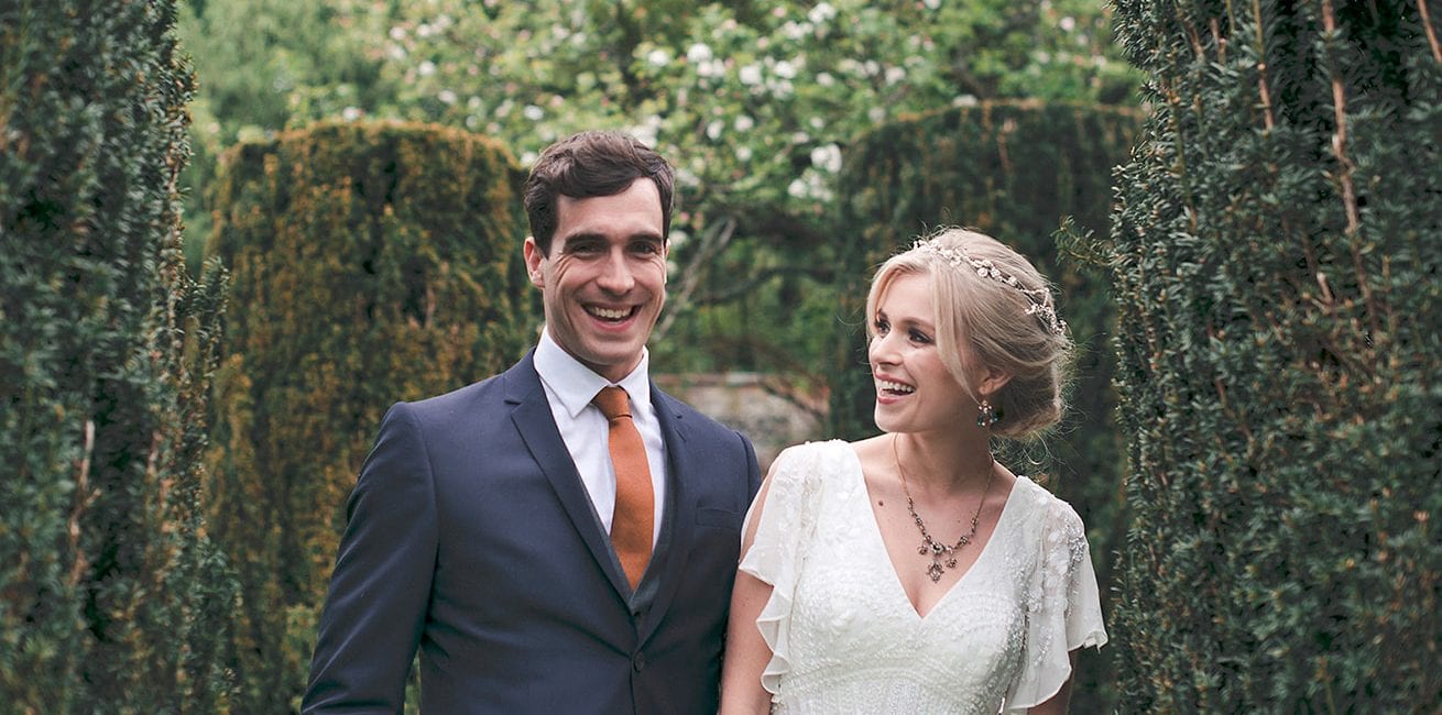 Stonor Park Photographers Banner Couple Smiling