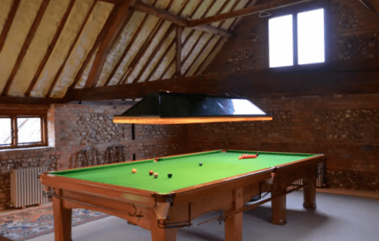 Stonor Park Pishill Farm Barn Pool Table