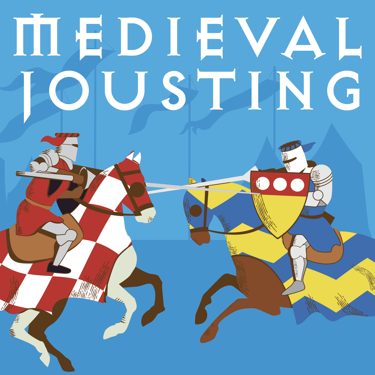 Medieval Jousting Henley on Thames 56 May 2024 Stonor Park
