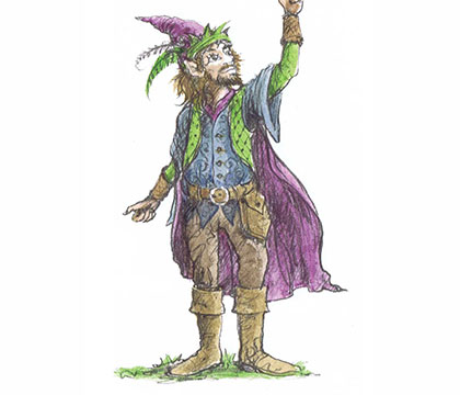 Tumblestone Hollow Obsidian Character