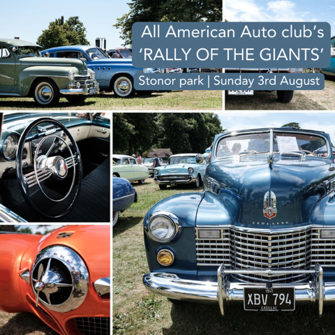 The All American Auto Clubs Rally of the Giants Car Show