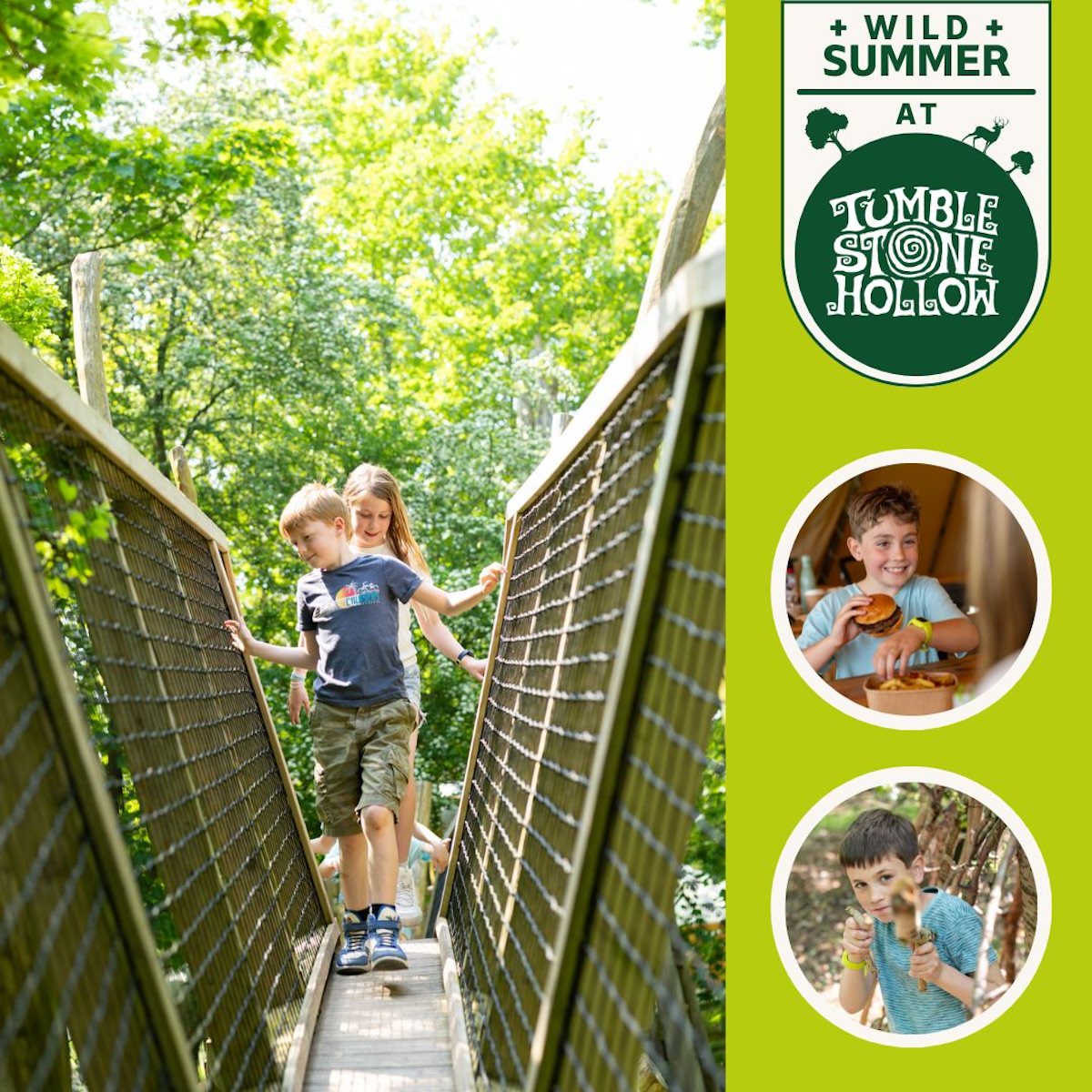 Explore the woods in the Wild Summer at Stonor Park