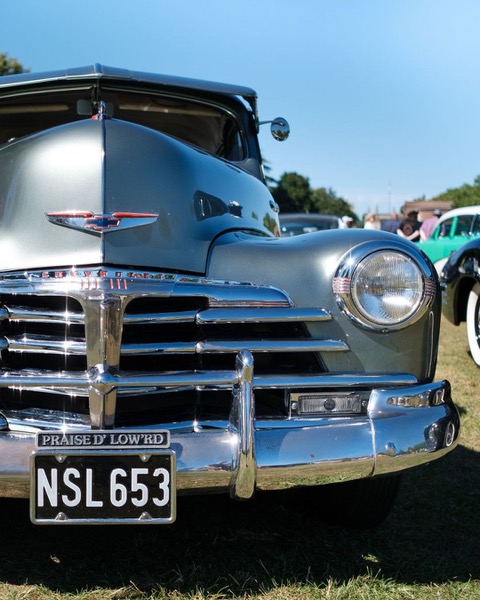 The Rally of the Giants Pre-AM Car Show